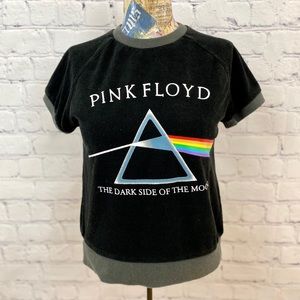 Pink Floyd Black Sweatshirt with Rainbow Graphic